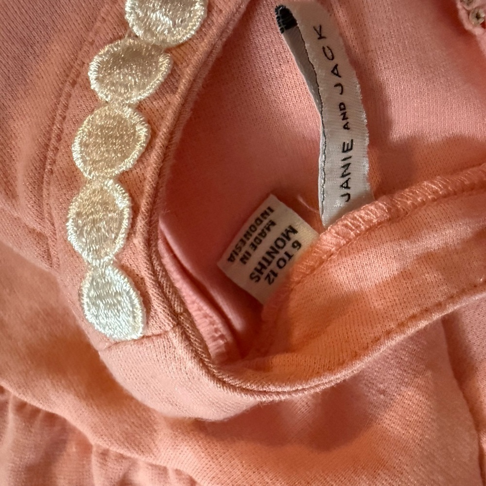 New Janie and Jack Oval Trim Ponte Dress - Picture 8 of 8